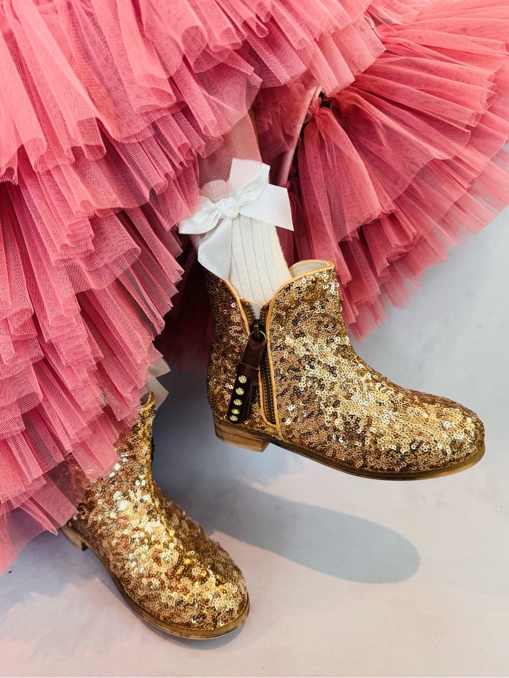 Joyfolie Arya Boots in Gold